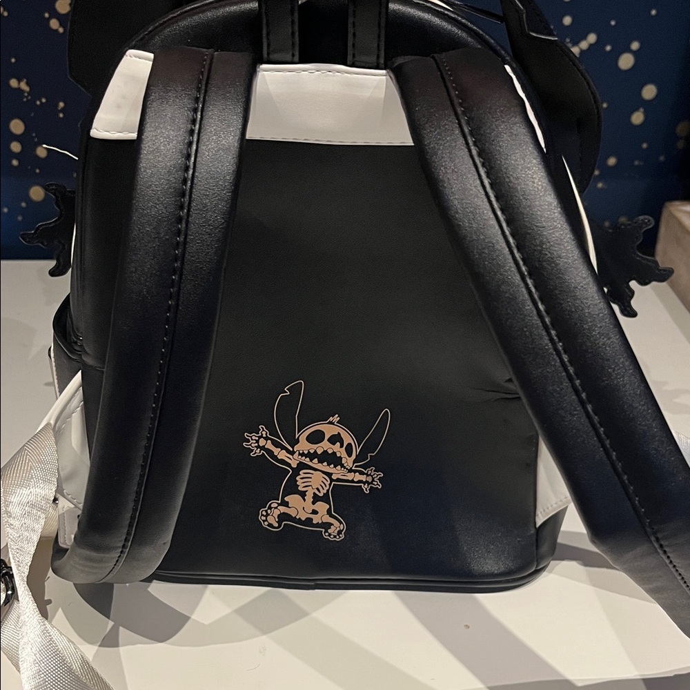 Loungefly Stitch Skeleton Mini Backpack - image 2